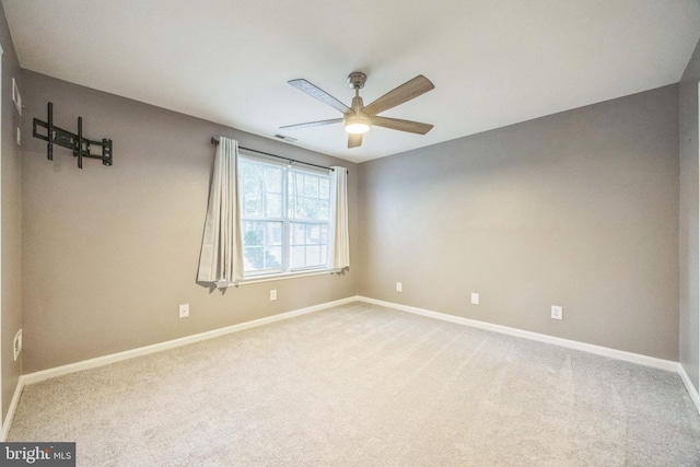 1043 Tristram Cir, Mantua, NJ 08051 - carpeted spare room with a ceiling fan and baseboards