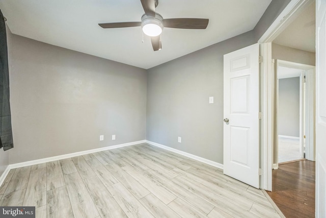 1043 Tristram Cir, Mantua, NJ 08051 - unfurnished room featuring wood finished floors and a ceiling fan