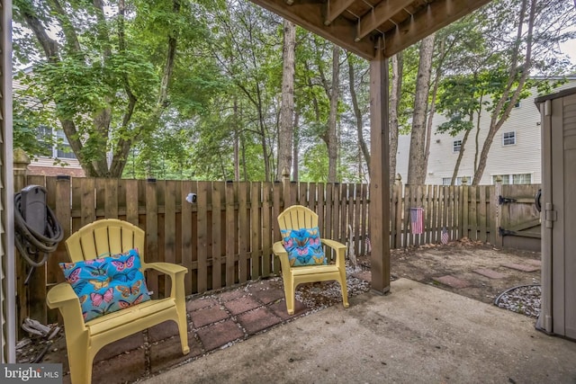 1043 Tristram Cir, Mantua, NJ 08051 - fenced backyard with a patio area