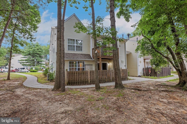1043 Tristram Cir, Mantua, NJ 08051 - view of front of house with a balcony