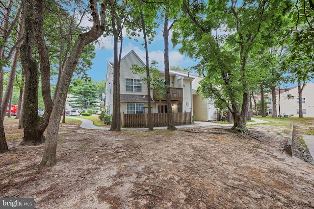 1043 Tristram Cir, Mantua, NJ 08051 - view of front facade with a balcony