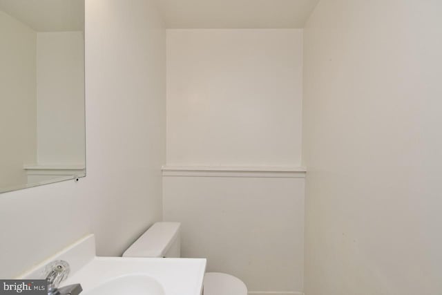 12518 Tove Rd, Clinton, MD 20735 - bathroom with toilet and vanity