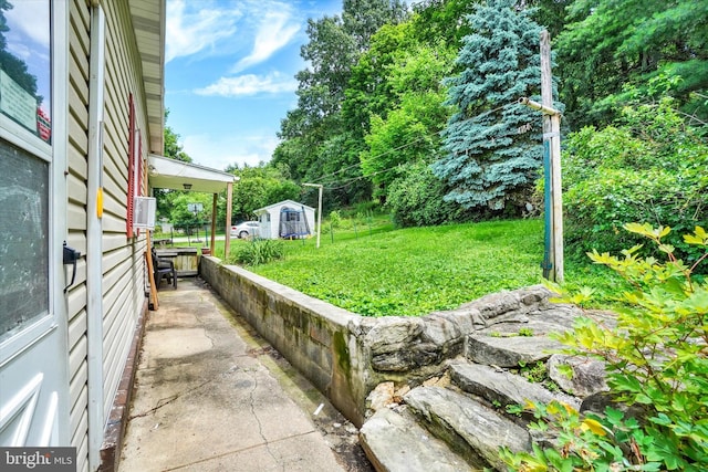 2605 N Sherman St, York, PA 17406 - view of green lawn with a storage shed