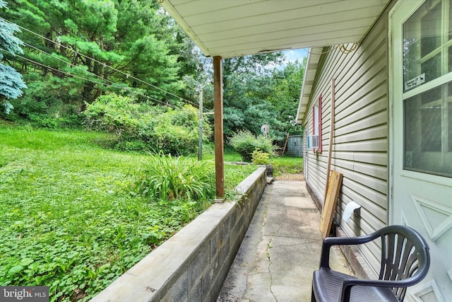 2605 N Sherman St, York, PA 17406 - view of patio featuring view of scattered trees