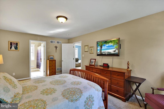 32 Duffield Dr, Lititz, PA 17543 - bedroom with carpet flooring, multiple windows, and ensuite bath