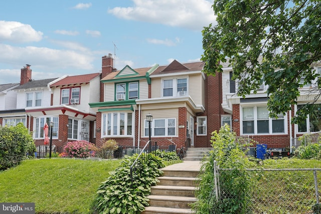 7357 E Walnut Ln, Philadelphia, PA 19138 - view of front of property featuring brick siding