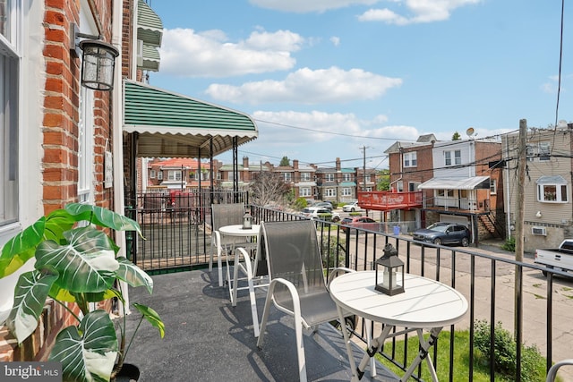 7357 E Walnut Ln, Philadelphia, PA 19138 - balcony with a residential view