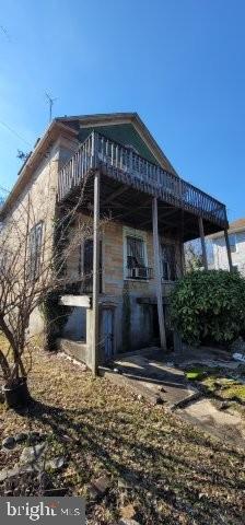4616 Foote St NE, Washington, DC 20019 - view of property exterior with a balcony