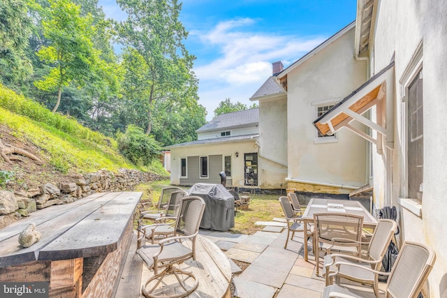 277 W Baltimore Pike, Media, PA 19063 - view of patio with outdoor dining area and area for grilling