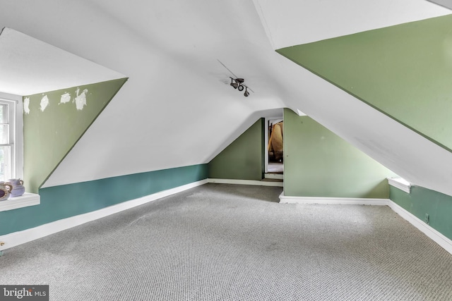 277 W Baltimore Pike, Media, PA 19063 - bonus room featuring vaulted ceiling and carpet flooring