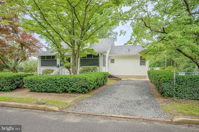 328 Spruce St, Bridgeton, NJ 08302 - obstructed view of property featuring roof with shingles