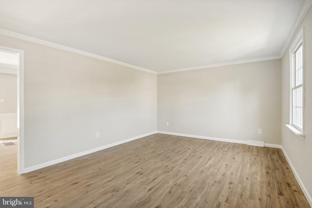 549 Madison Ave, Warminster, PA 18974 - unfurnished room featuring wood finished floors and crown molding