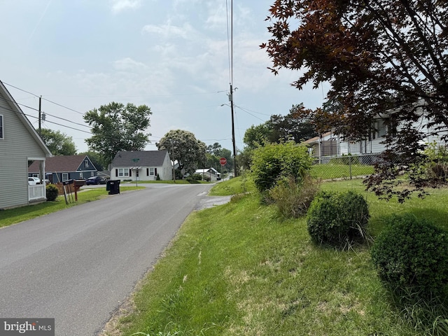 1027 E Washington St, Strasburg, VA 22657 - view of asphalt street featuring traffic signs