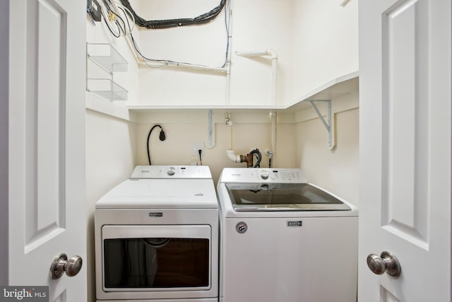 1240 Girard St NW, Washington, DC 20009 - laundry area featuring washer and dryer