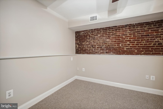 1240 Girard St NW, Washington, DC 20009 - carpeted empty room featuring baseboards