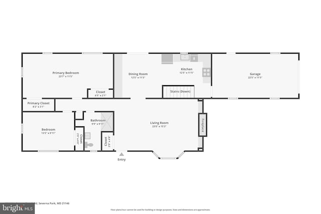 814 Manhattan Beach Rd, Severna Park, MD 21146 - view of home floor plan