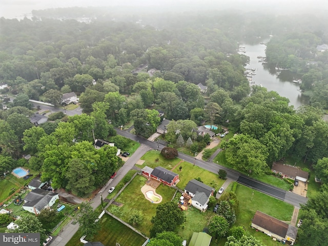 814 Manhattan Beach Rd, Severna Park, MD 21146 - aerial overview of property's location with a large body of water