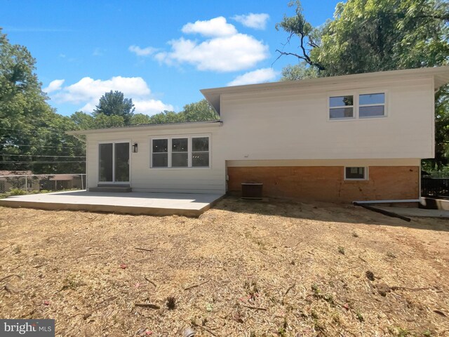 7804 Alberta Ct, Springfield, VA 22152 - rear view of house featuring a patio area