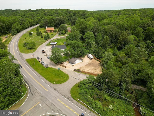 10800 Merrimack Pl, Newburg, MD 20664 - bird's eye view of a heavily wooded area
