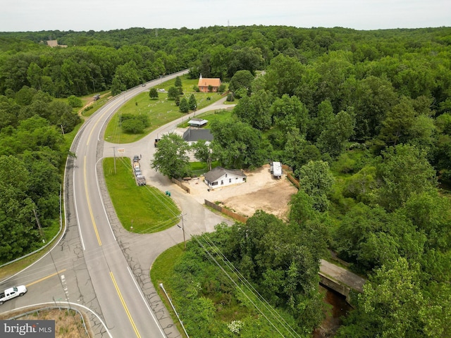 10800 Merrimack Pl, Newburg, MD 20664 - aerial view of a heavily wooded area