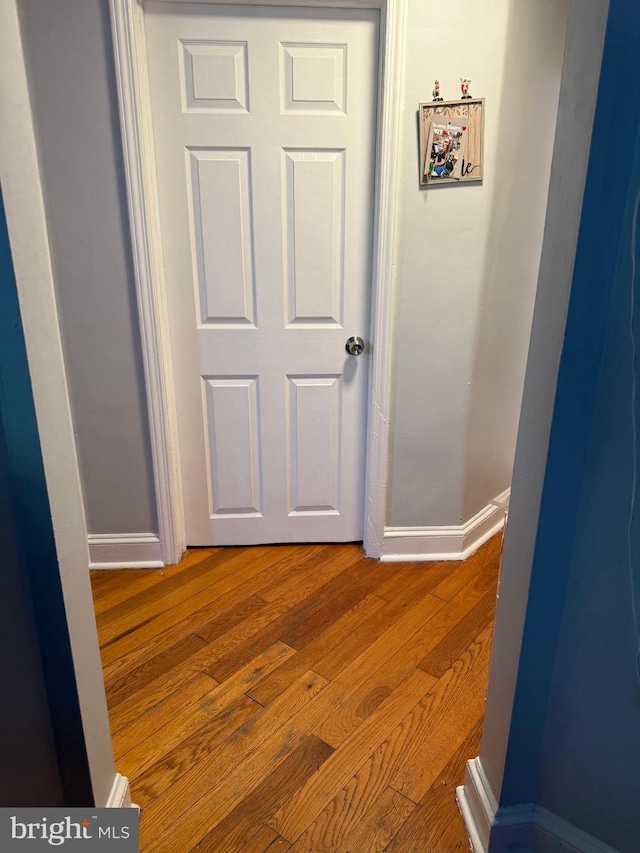 2212 Cove Rd, Pennsauken, NJ 08110 - hall featuring baseboards and wood-type flooring