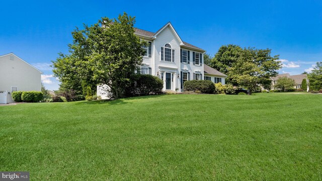 5510 Haverhill Ln, Doylestown, PA 18902 - colonial inspired home featuring a front yard