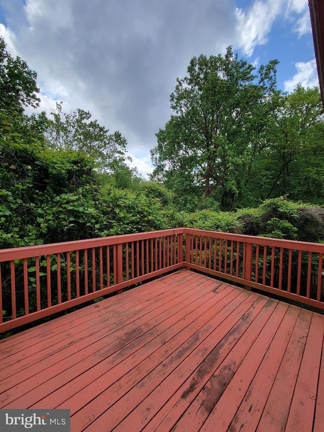 142 Fleetwood Ter, Silver Spring, MD 20910 - view of deck