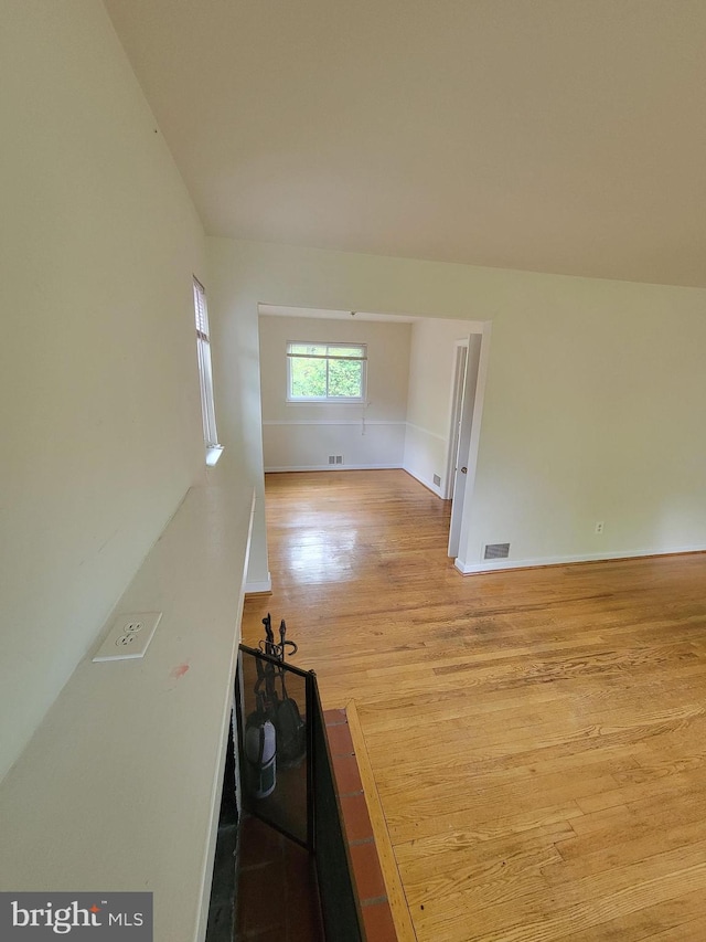 142 Fleetwood Ter, Silver Spring, MD 20910 - corridor with light wood-style floors and baseboards
