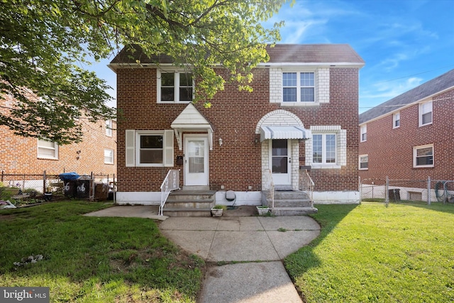 236 Lynn Rd, Ridley Park, PA 19078 - townhome / multi-family property with brick siding and entry steps