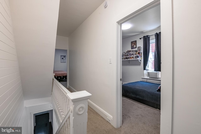 16 S 2nd St, Womelsdorf, PA 19567 - corridor with an upstairs landing and carpet