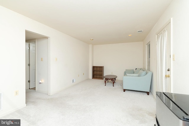 5819 Stream Pond Ct, Centreville, VA 20120 - sitting room featuring light colored carpet