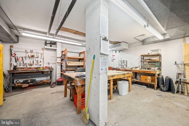 801 Yale Ave Unit 827, Swarthmore, PA 19081 - garage with a workshop area
