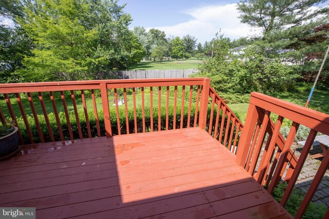 505 Country Pointe Cir, Perkasie, PA 18944 - view of wooden terrace