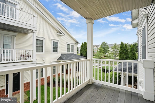 2044 Astilbe Way Unit 2044, Odenton, MD 21113 - view of wooden terrace