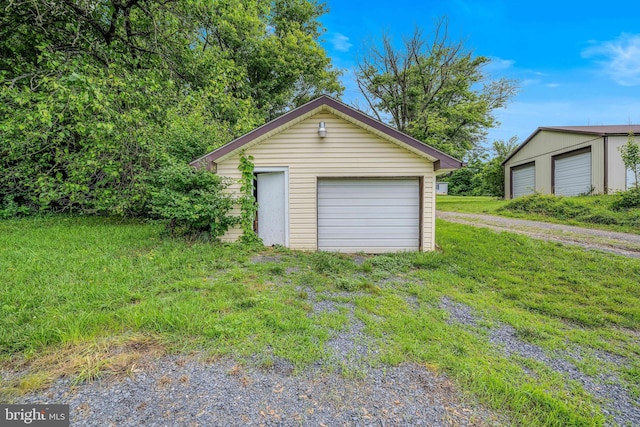 9434 Winchester Ave, Bunker Hill, WV 25413 - view of detached garage
