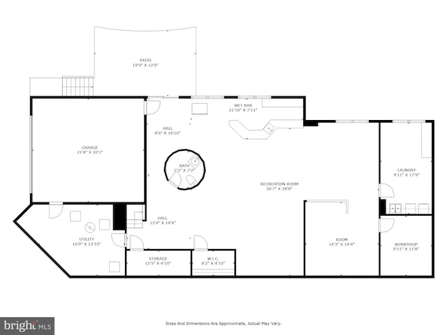 10135 Spring Pools Ln, Columbia, MD 21044 - view of floor plan / room layout