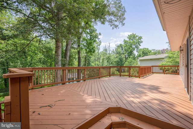 1429 Valley Mill Ct, Herndon, VA 20170 - view of wooden deck
