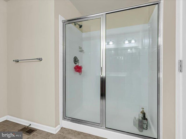 44 Munro Rd, Newark, DE 19711 - bathroom featuring a shower stall and tile patterned flooring