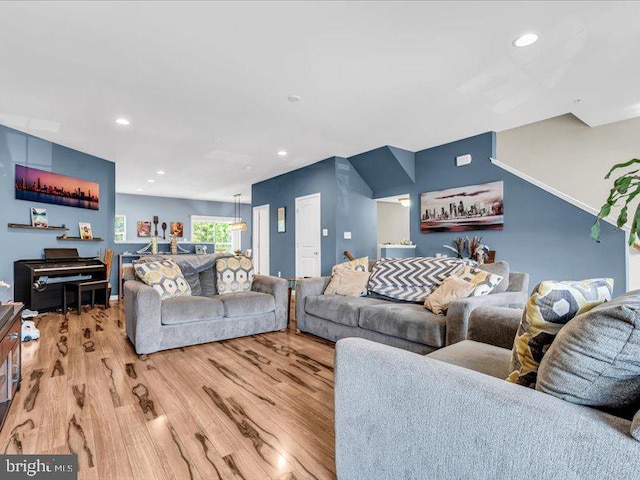 44 Munro Rd, Newark, DE 19711 - living room with wood finished floors and recessed lighting