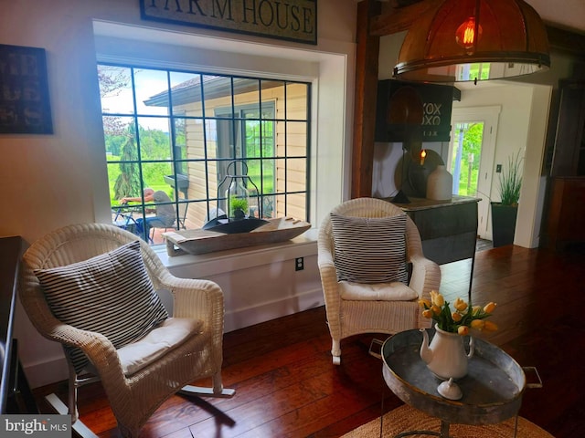 2569 White Oak Rd, Strasburg, PA 17579 - sitting room with hardwood / wood-style floors, plenty of natural light, and a sunroom
