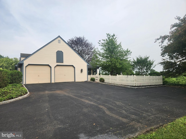 2569 White Oak Rd, Strasburg, PA 17579 - view of home's exterior featuring a garage and driveway