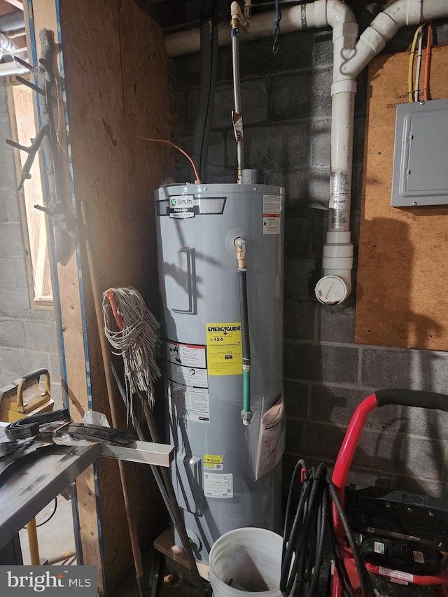2569 White Oak Rd, Strasburg, PA 17579 - utilities with water heater and electric panel