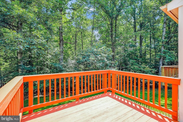 14329 Long Channel Dr, Germantown, MD 20874 - view of wooden deck