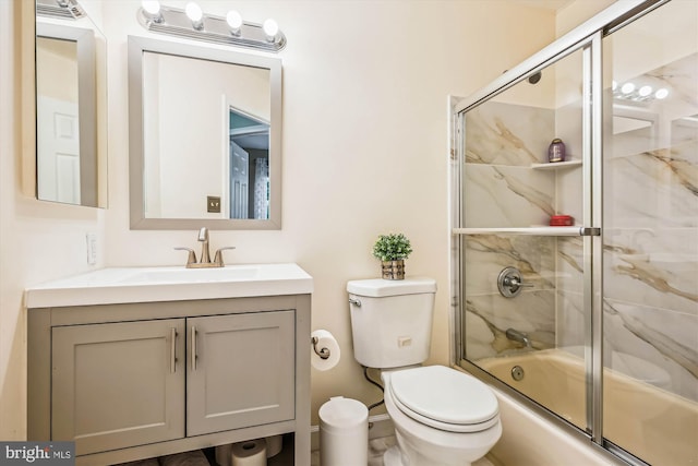 14329 Long Channel Dr, Germantown, MD 20874 - full bath with bath / shower combo with glass door and vanity