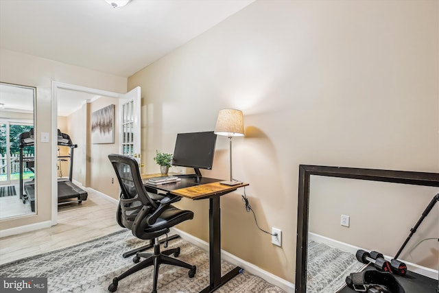 14329 Long Channel Dr, Germantown, MD 20874 - home office featuring baseboards