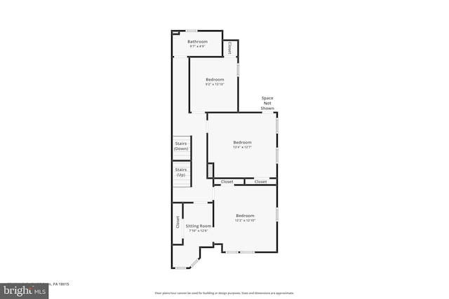 501 W 4th St, Bethlehem, PA 18015 - view of home floor plan