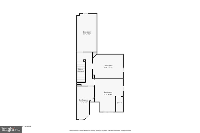 501 W 4th St, Bethlehem, PA 18015 - view of home floor plan
