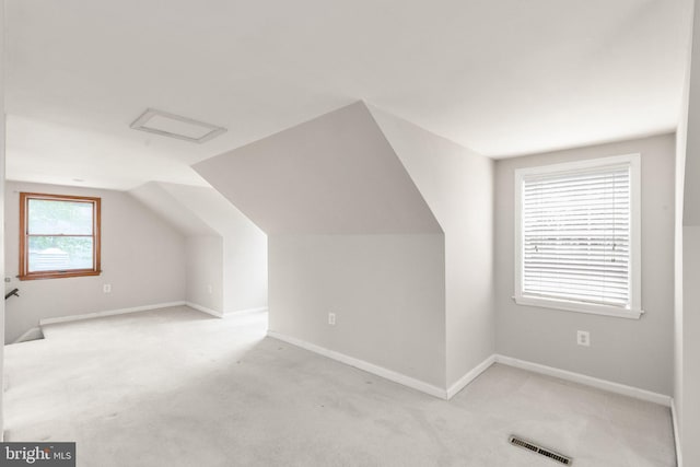 2216 Gaylawn Dr, Halethorpe, MD 21227 - bonus room featuring light colored carpet and vaulted ceiling