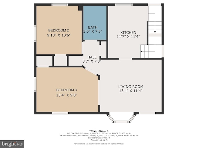 2216 Gaylawn Dr, Halethorpe, MD 21227 - view of floor plan / room layout
