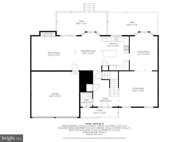 12513 Dardanelle Ct, Herndon, VA 20170 - view of property floor plan